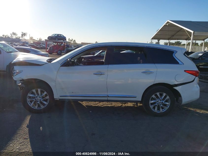 2013 Infiniti Jx35 VIN: 5N1AL0MN1DC307324 Lot: 40824998