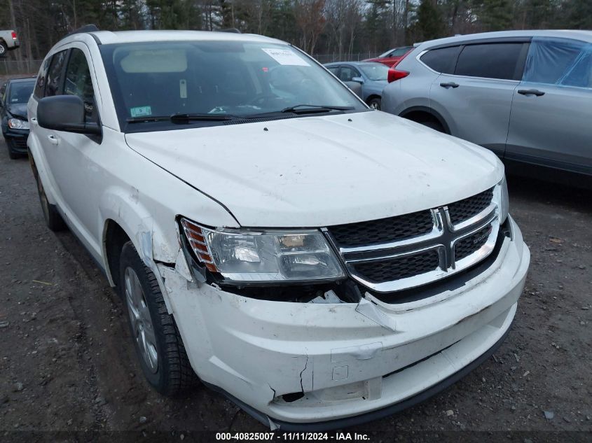 2017 Dodge Journey Se VIN: 3C4PDCAB8HT557063 Lot: 40825007