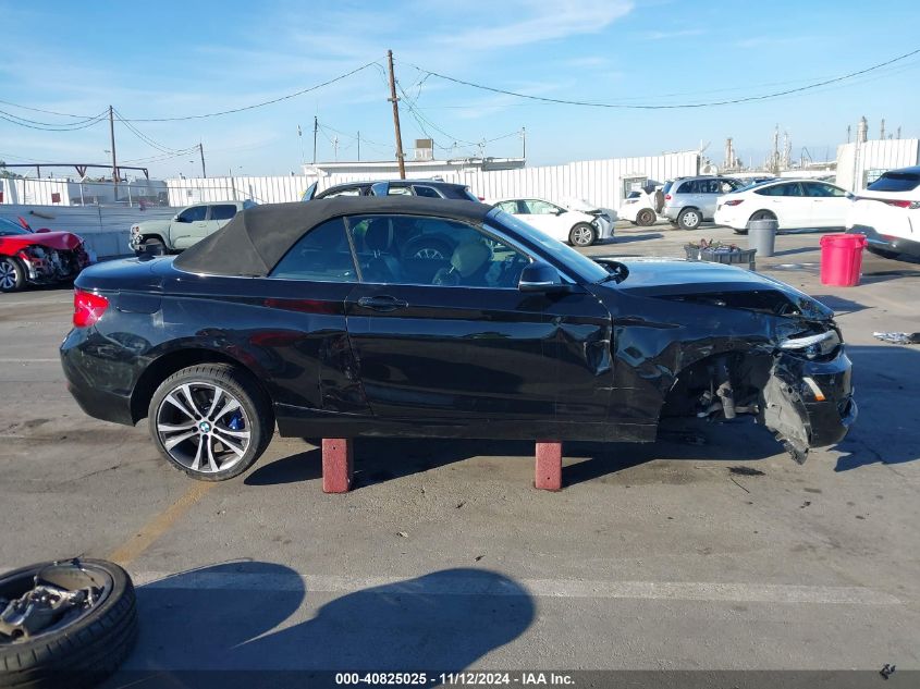 2019 BMW 230I VIN: WBA2M7C56K7D04005 Lot: 40825025