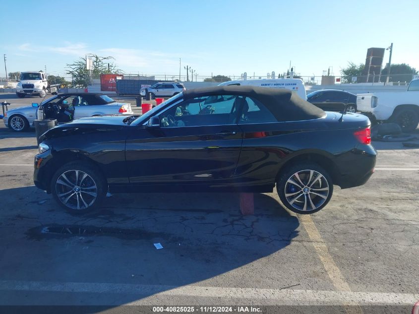 2019 BMW 230I VIN: WBA2M7C56K7D04005 Lot: 40825025