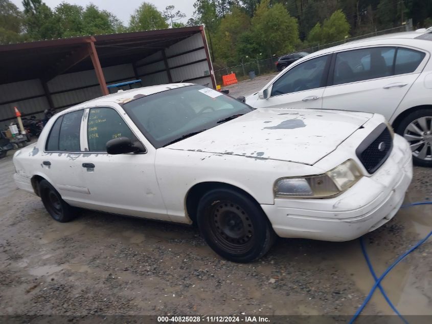 2001 Ford Crown Victoria Police Interceptor VIN: 2FAFP71W81X146771 Lot: 40825028