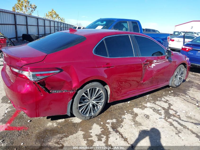 2018 Toyota Camry Se VIN: 4T1B11HK2JU516741 Lot: 40825035