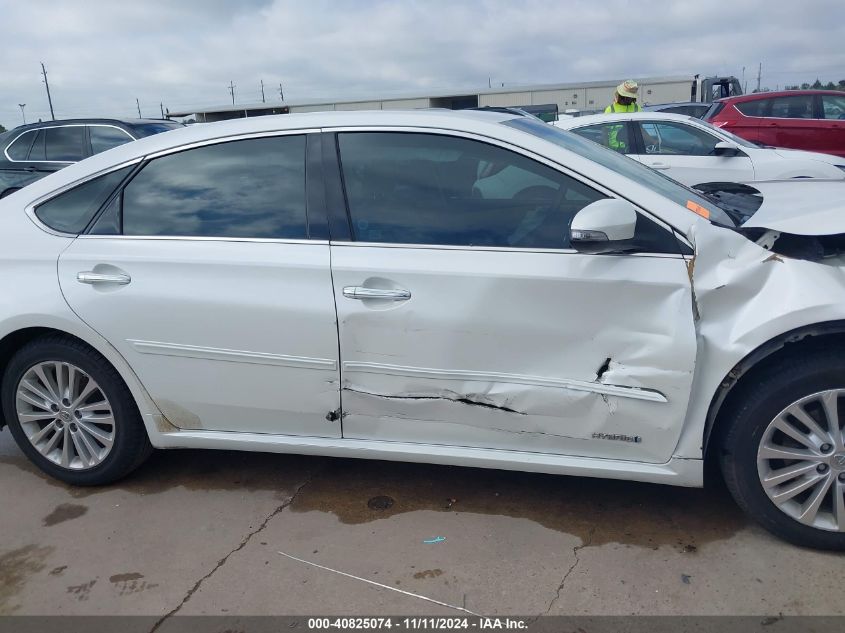 2013 Toyota Avalon Hybrid/Prem/Tour/Ltd VIN: 4T1BD1EB2DU015879 Lot: 40825074