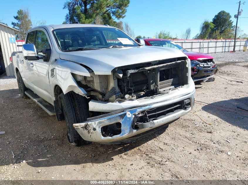 2017 Nissan Titan Sl VIN: 1N6AA1E65HN509548 Lot: 40825083