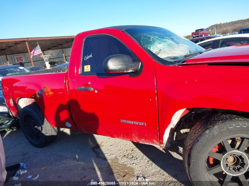 2012 GMC Sierra 1500 Work Truck VIN: 1GTN1TEX4CZ227394 Lot: 40825085