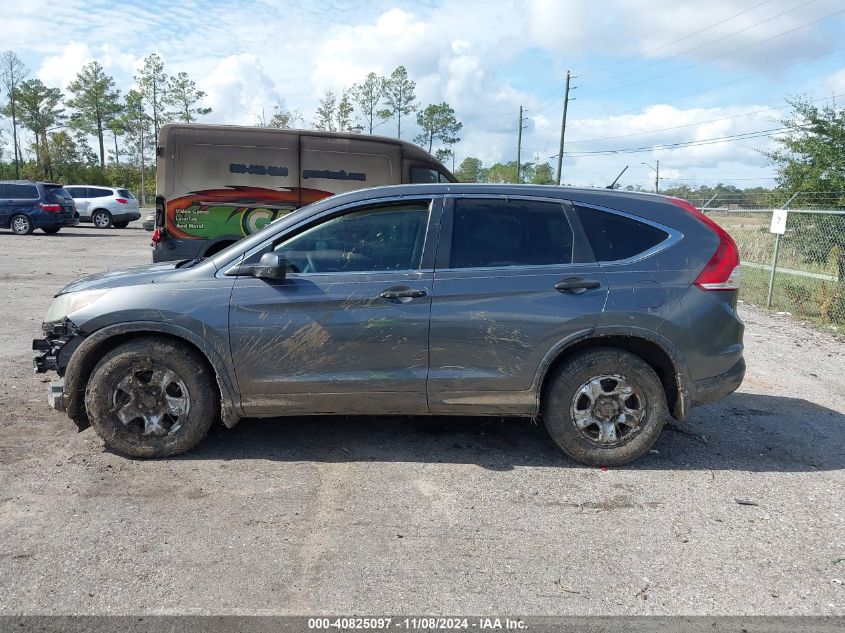 2013 Honda Cr-V Lx VIN: 3CZRM3H36DG709846 Lot: 40825097