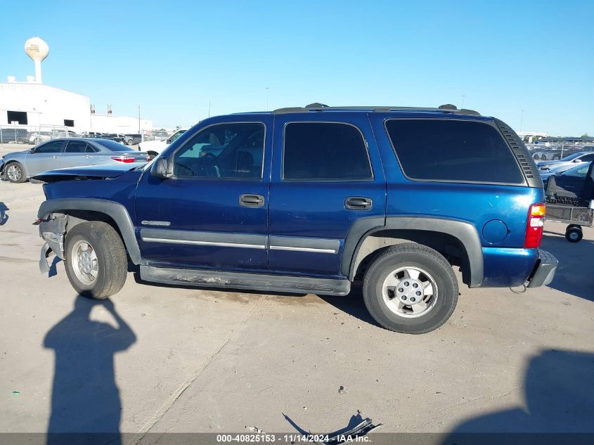 2003 Chevrolet Tahoe Ls VIN: 1GNEC13Z23R181820 Lot: 40825153