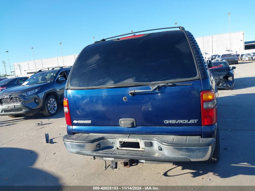 2003 Chevrolet Tahoe Ls VIN: 1GNEC13Z23R181820 Lot: 40825153