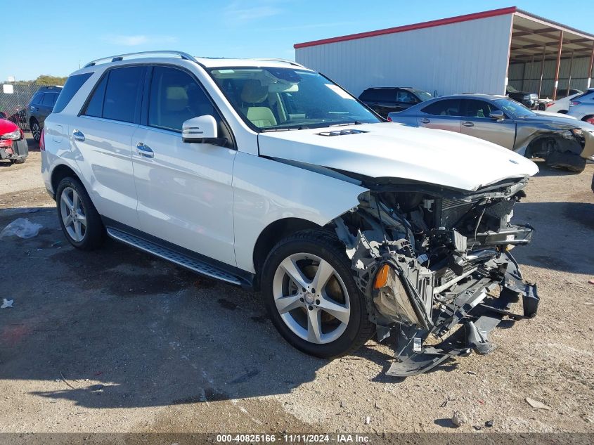 VIN 4JGDA5JB5HA867407 2017 MERCEDES-BENZ GLE 350 no.1