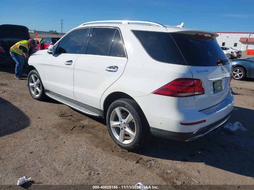 VIN 4JGDA5JB5HA867407 2017 MERCEDES-BENZ GLE 350 no.3