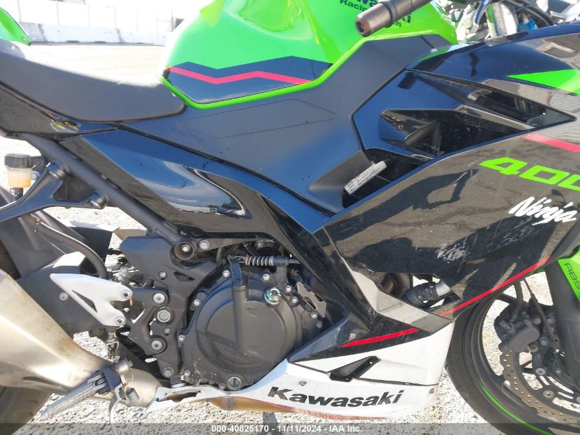 2022 Kawasaki Ex400 VIN: JKAEXKG18NDAG4372 Lot: 40825170