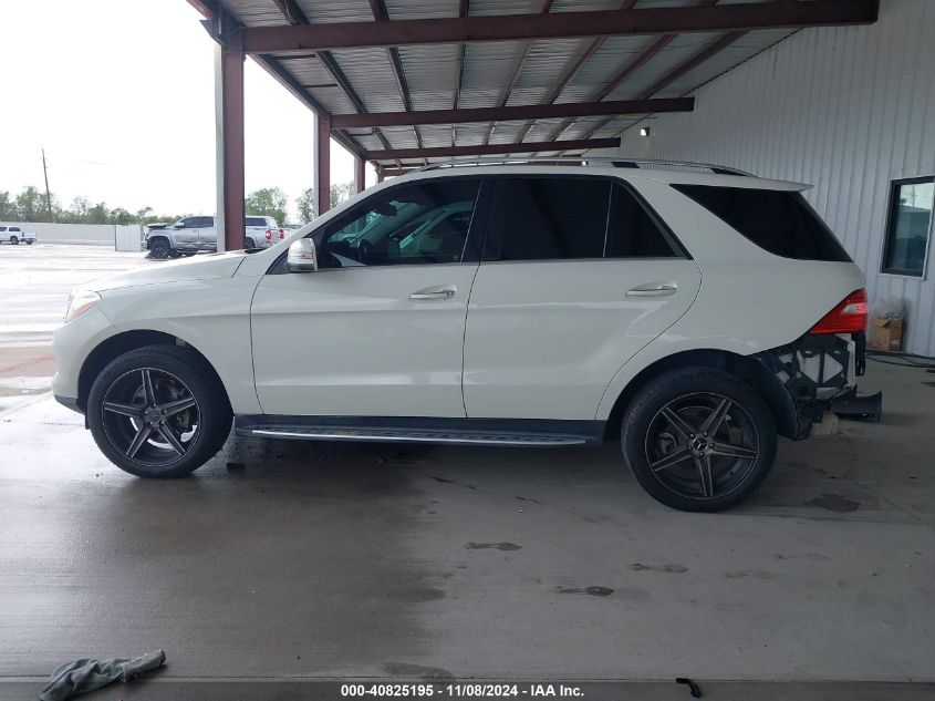 2013 Mercedes-Benz Ml 350 VIN: 4JGDA5JB1DA226099 Lot: 40825195