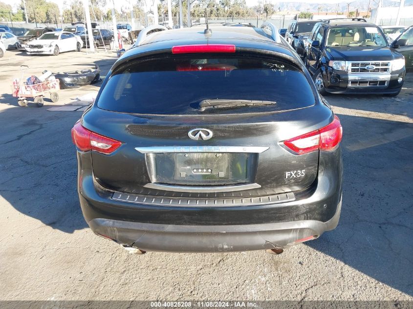 2010 Infiniti Fx35 VIN: JN8AS1MW9AM856284 Lot: 40825208