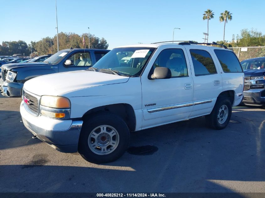 2002 GMC Yukon Sle VIN: 1GKEC13V52R277529 Lot: 40825212