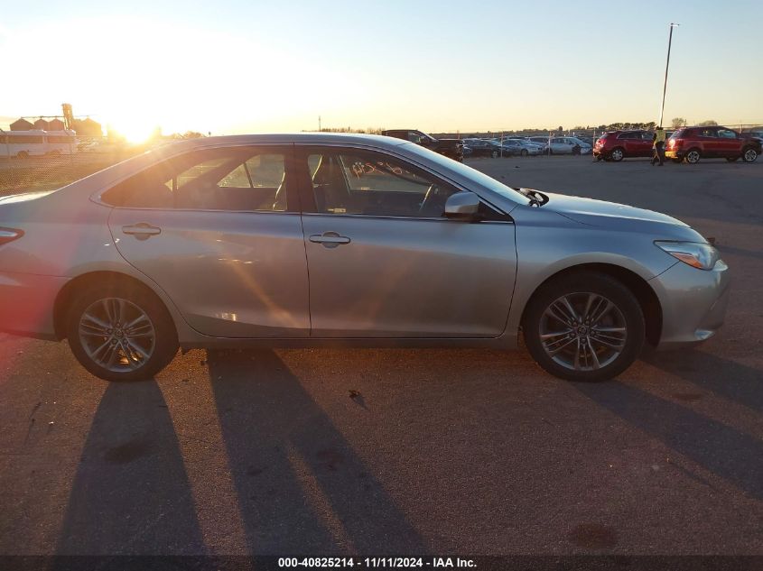 2017 Toyota Camry Se VIN: 4T1BF1FK5HU338354 Lot: 40825214