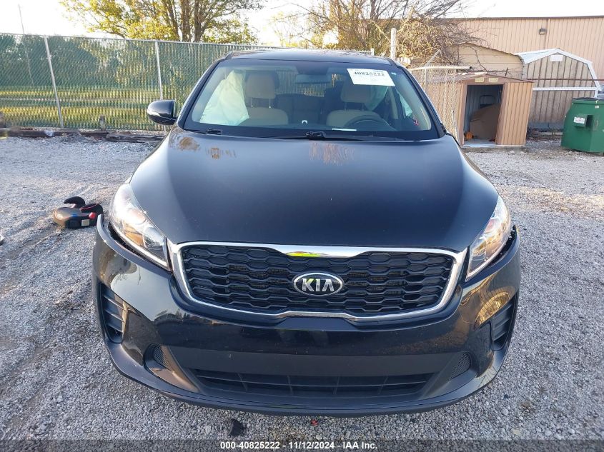 2020 Kia Sorento 2.4L Lx VIN: 5XYPG4A34LG639040 Lot: 40825222