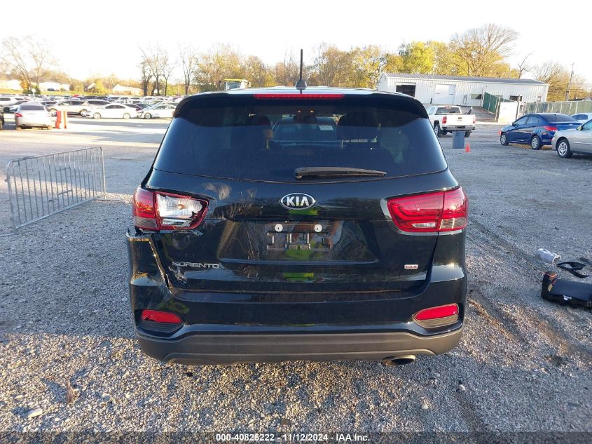 2020 Kia Sorento 2.4L Lx VIN: 5XYPG4A34LG639040 Lot: 40825222