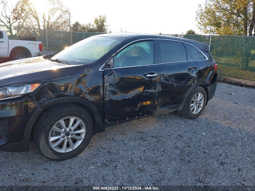 2020 Kia Sorento 2.4L Lx VIN: 5XYPG4A34LG639040 Lot: 40825222