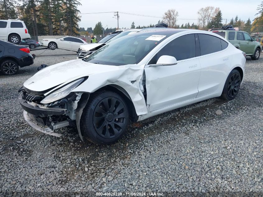 VIN 5YJ3E1EAXJF019681 2018 Tesla Model 3, Long Rang... no.2