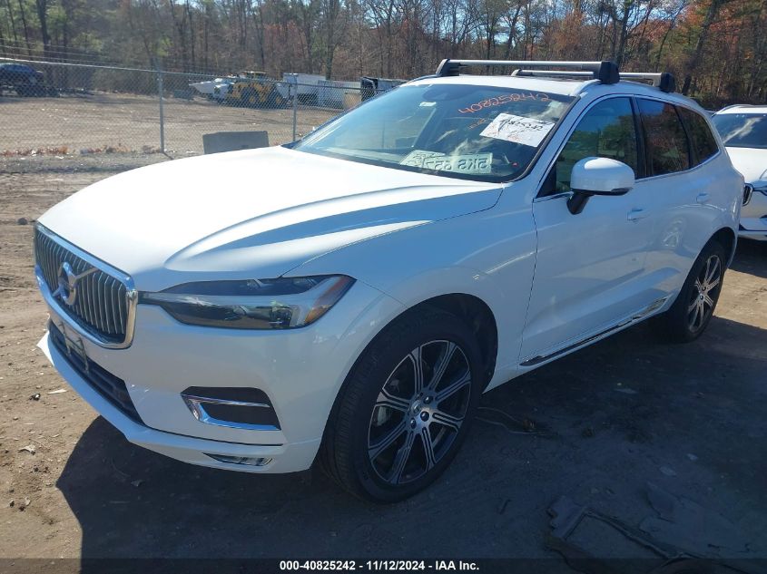 2021 Volvo Xc60 T5 Inscription VIN: YV4102RLXM1882028 Lot: 40825242