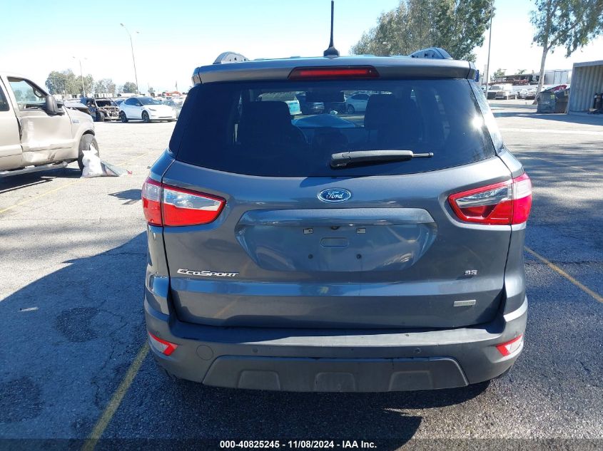 2020 Ford Ecosport Se VIN: MAJ3S2GE9LC316039 Lot: 40825245