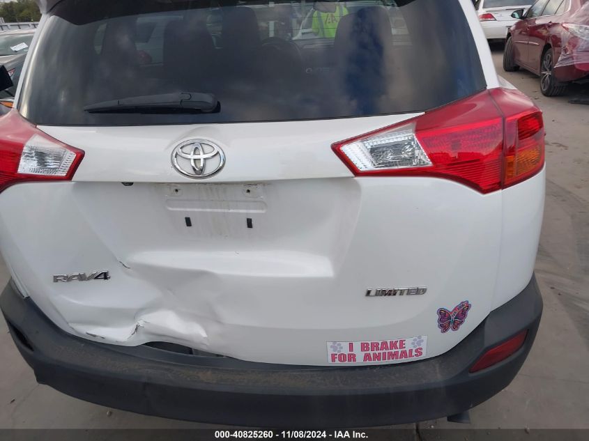 2013 Toyota Rav4 Limited VIN: 2T3YFREVXDW022986 Lot: 40825260