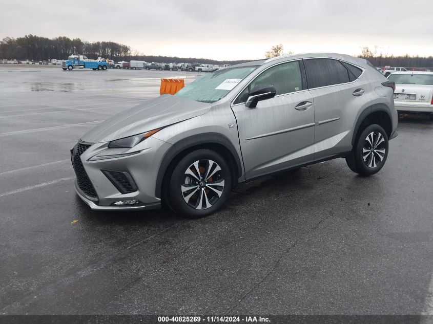 VIN JTJSARDZ6L2220672 2020 Lexus NX 300, F Sport no.2