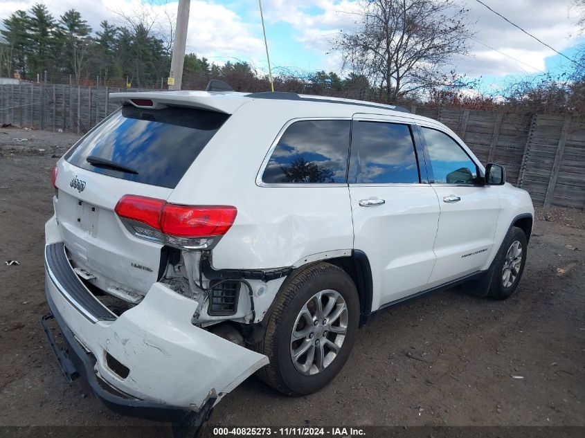 2014 Jeep Grand Cherokee Limited VIN: 1C4RJFBG0EC111588 Lot: 40825273