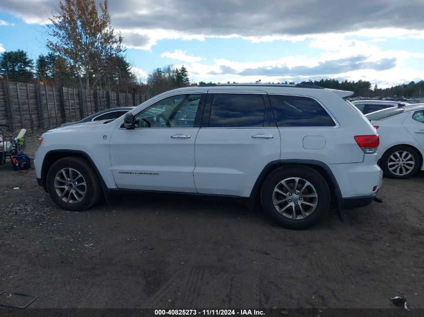 2014 Jeep Grand Cherokee Limited VIN: 1C4RJFBG0EC111588 Lot: 40825273