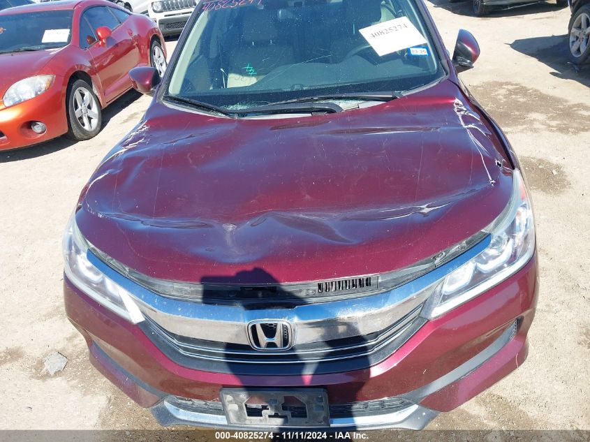 2016 HONDA ACCORD VIN: 1HGCR2F3XGA150011