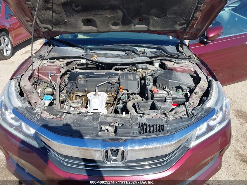 2016 HONDA ACCORD VIN: 1HGCR2F3XGA150011