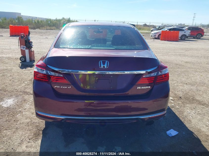 2016 Honda Accord Lx VIN: 1HGCR2F3XGA150011 Lot: 40825274