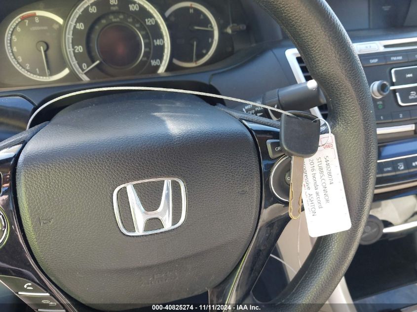 2016 HONDA ACCORD VIN: 1HGCR2F3XGA150011