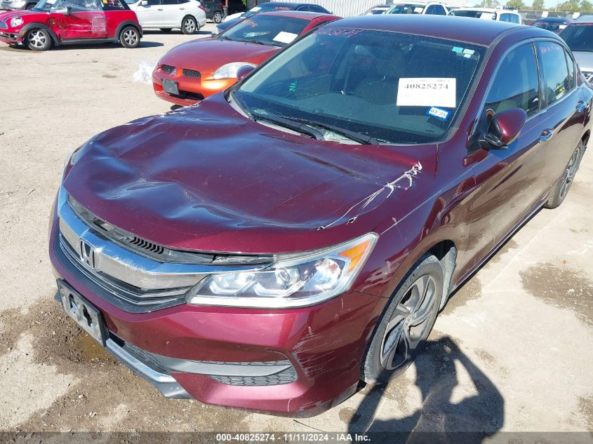 2016 HONDA ACCORD VIN: 1HGCR2F3XGA150011