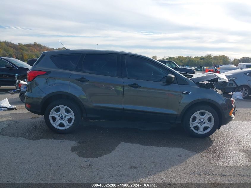 2019 Ford Escape S VIN: 1FMCU0F73KUB02602 Lot: 40825280