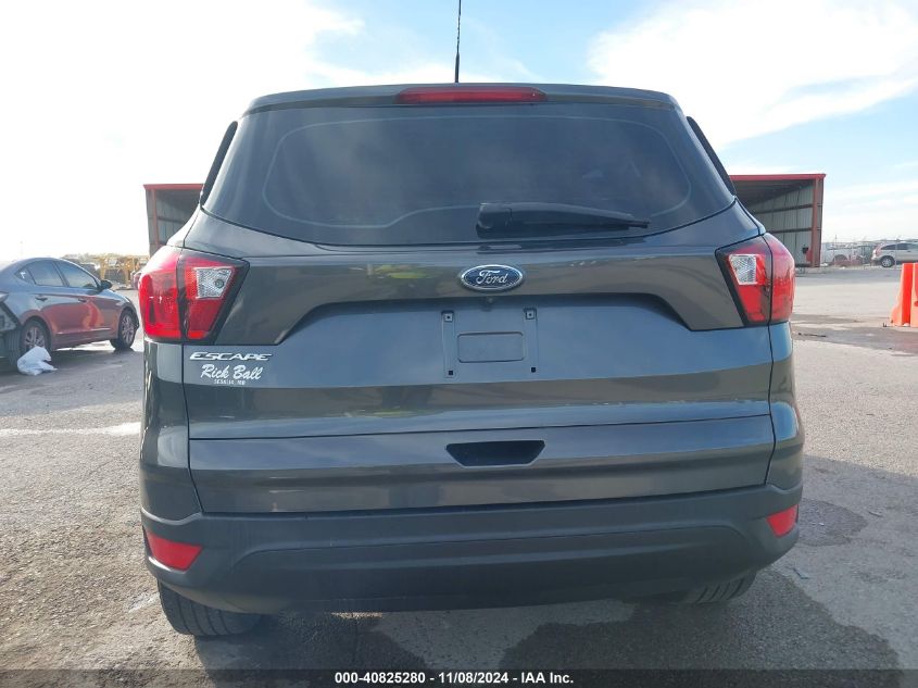 2019 Ford Escape S VIN: 1FMCU0F73KUB02602 Lot: 40825280