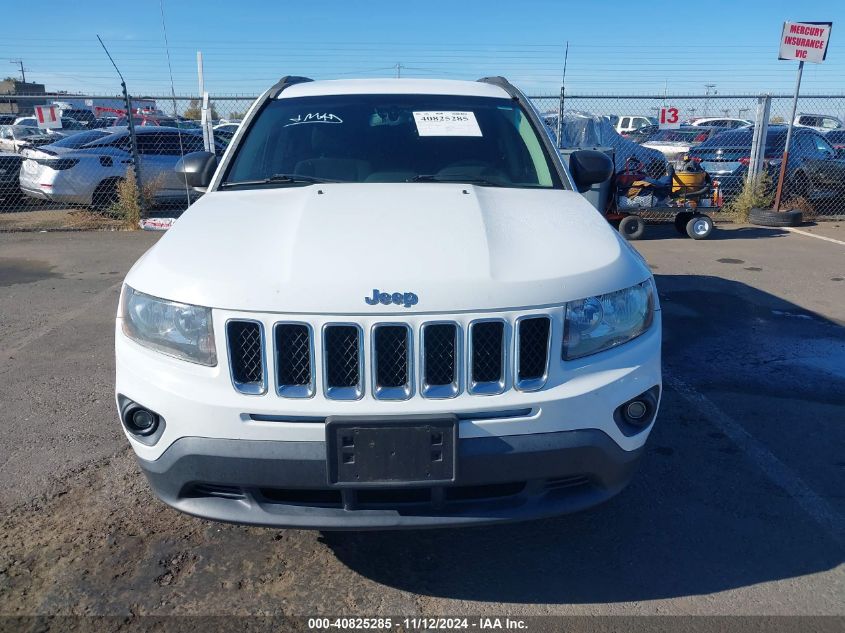 2016 Jeep Compass Sport VIN: 1C4NJCBA5GD615687 Lot: 40825285