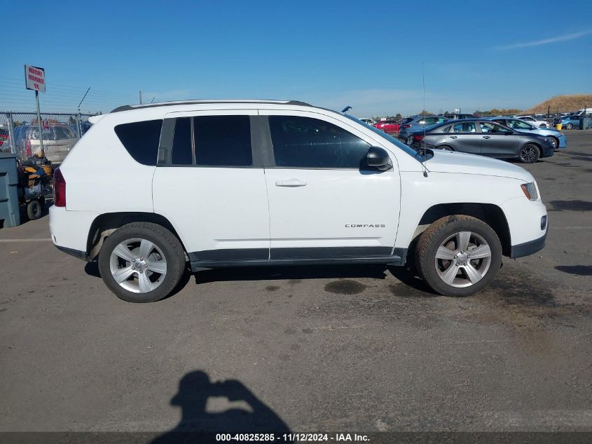 2016 Jeep Compass Sport VIN: 1C4NJCBA5GD615687 Lot: 40825285