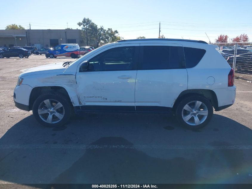 2016 Jeep Compass Sport VIN: 1C4NJCBA5GD615687 Lot: 40825285