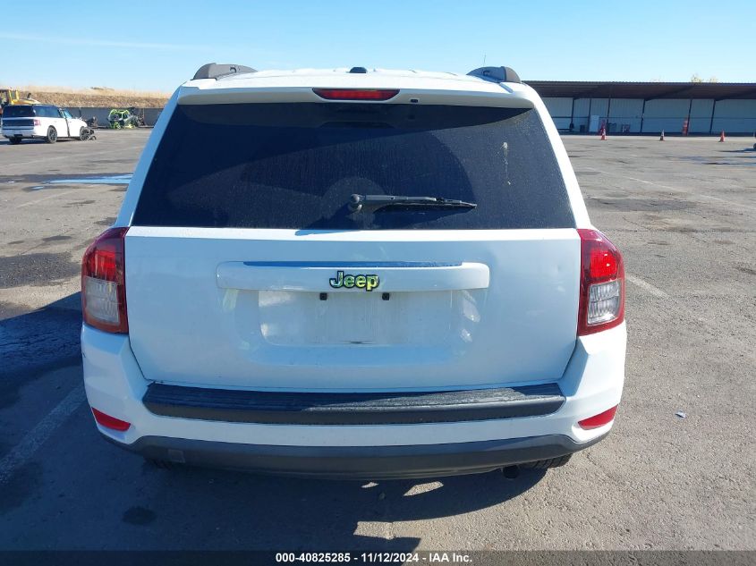 2016 Jeep Compass Sport VIN: 1C4NJCBA5GD615687 Lot: 40825285