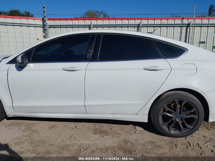 2018 Ford Fusion Se VIN: 3FA6P0HD2JR279892 Lot: 40825299