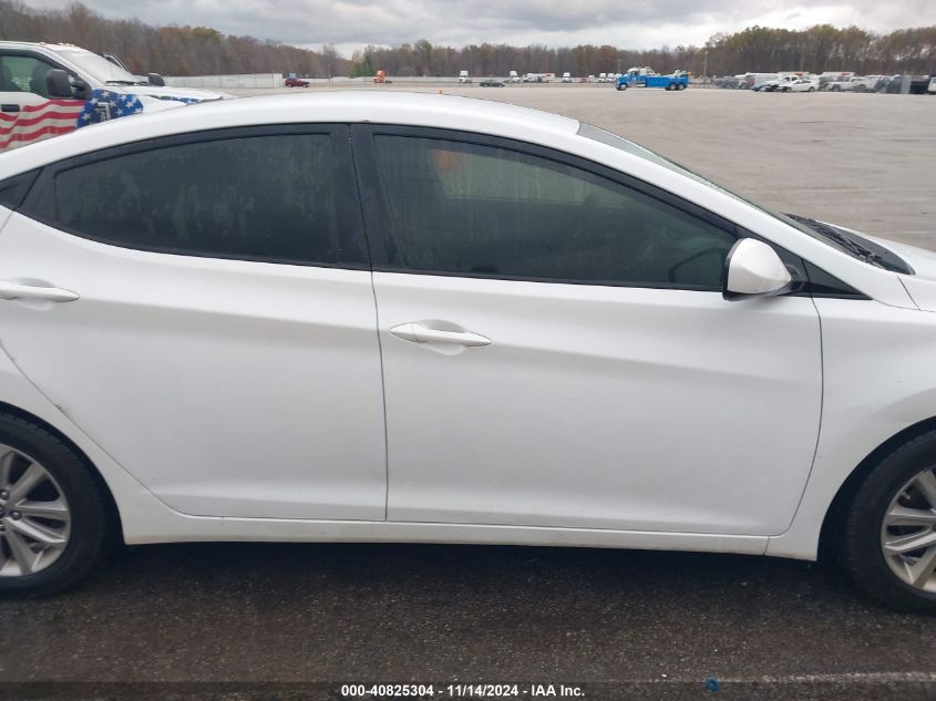 2016 Hyundai Elantra Se VIN: 5NPDH4AE6GH683993 Lot: 40825304