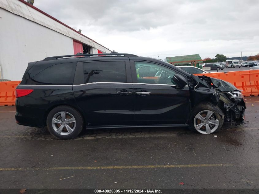 2018 Honda Odyssey Ex-L VIN: 5FNRL6H78JB032202 Lot: 40825305