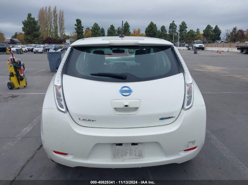 2015 Nissan Leaf Sl VIN: 1N4AZ0CPXFC301424 Lot: 40825341