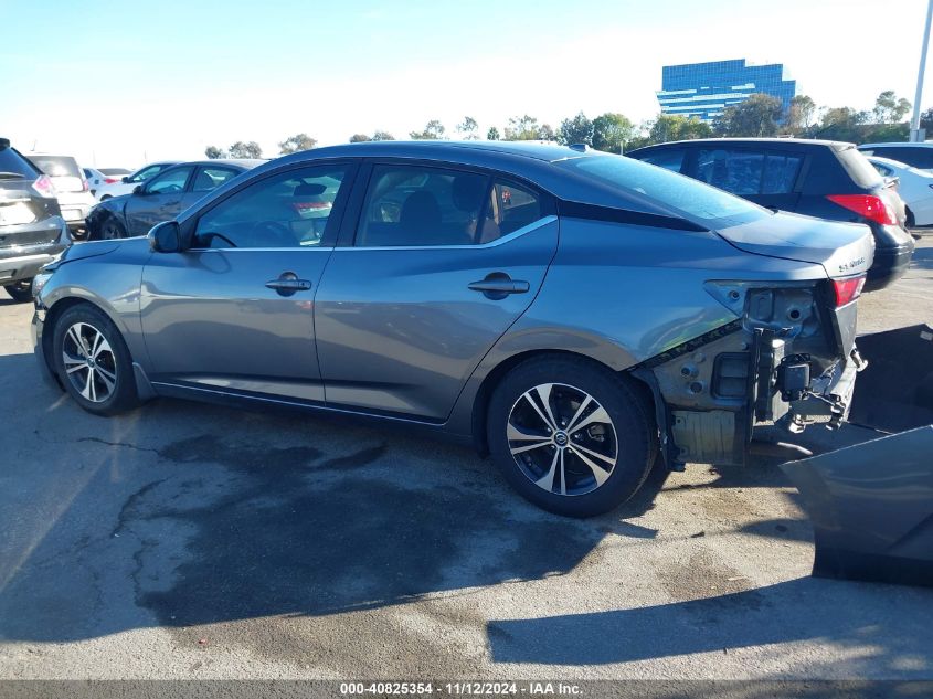 2021 Nissan Sentra Sv Xtronic Cvt VIN: 3N1AB8CV3MY245491 Lot: 40825354