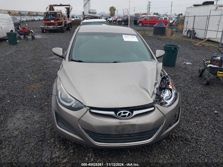 VIN 5NPDH4AE0FH556798 2015 Hyundai Elantra, SE no.12