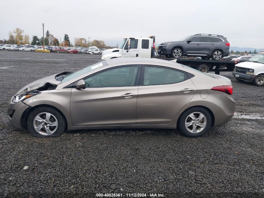 VIN 5NPDH4AE0FH556798 2015 Hyundai Elantra, SE no.14