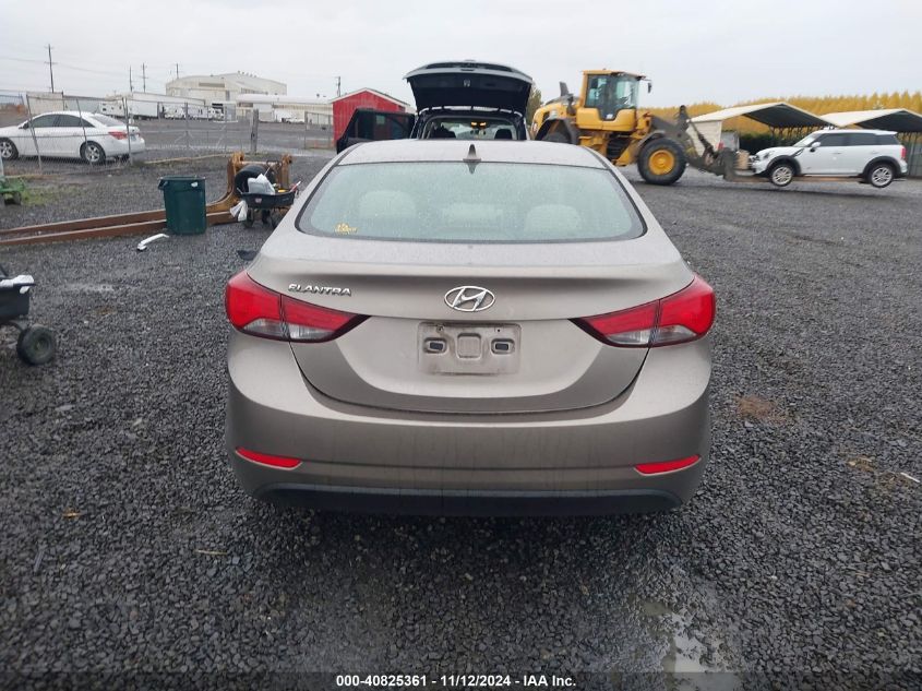 VIN 5NPDH4AE0FH556798 2015 Hyundai Elantra, SE no.16