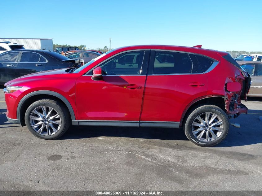 2019 Mazda Cx-5 Grand Touring VIN: JM3KFADMXK1700168 Lot: 40825369