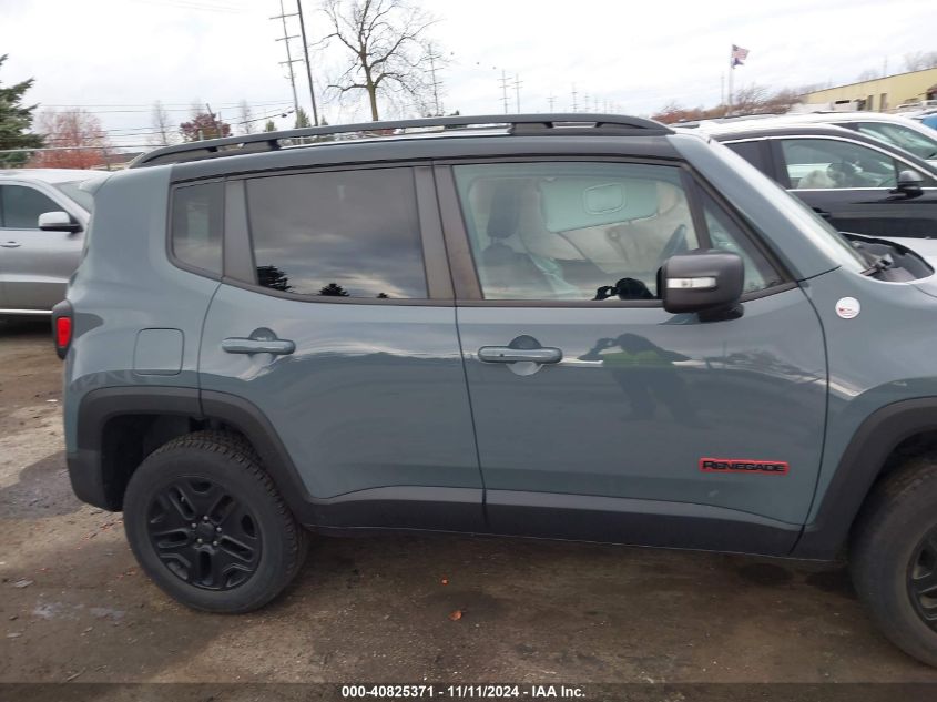 2018 Jeep Renegade Trailhawk 4X4 VIN: ZACCJBCB1JPG87634 Lot: 40825371